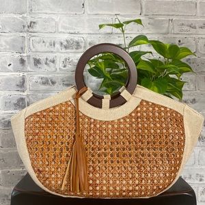 Neutral brown and tan hobo bag!